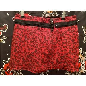Iron Fist Leopard Skirt
